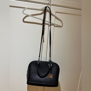 Black Trevi Italy leather purse